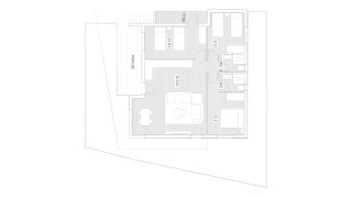 Bungalow floor plan, 3 bedrooms in HORIZON II No. 7