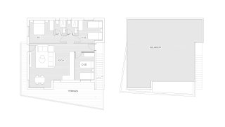 Bungalow floor plan, 3 bedrooms in HORIZON II No. 8